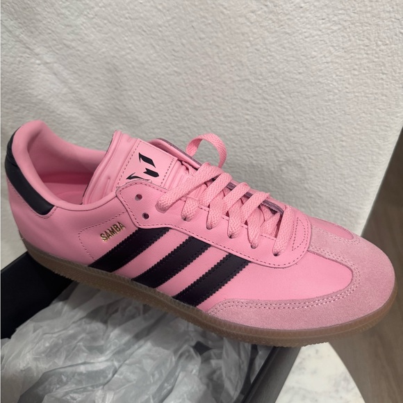 Adidas x Inter Miami CF Samba "Messi Pink" sneakers Men’s 9 - Picture 3 of 5